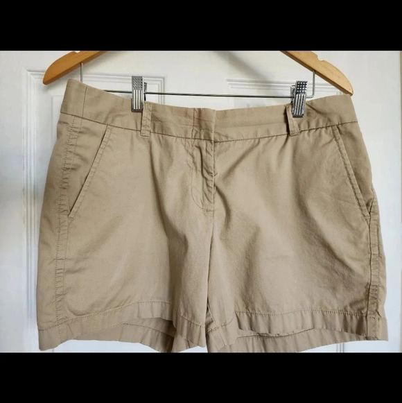 J.Crew Shorts Chino Broken In Cotton Size 8  M - Picture 2 of 5